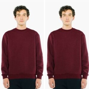 American Apparel Fleece/Sweatshirt. Size Large.  New With Tags $30.